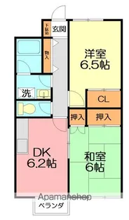 MAISONSAITO【2階】の間取り