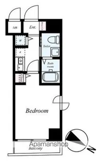 グリフィン横浜・ベイブリーズ【10階】の間取り
