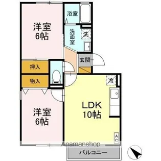マースピア【1階】の間取り