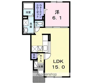 スリジエ【1階】の間取り