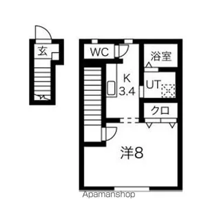 SUN PALACE北上 V【2階】の間取り