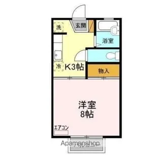 ライトハウス Ⅲ【2階】の間取り