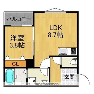 LE COCON 一宮XⅠ【3階】の間取り