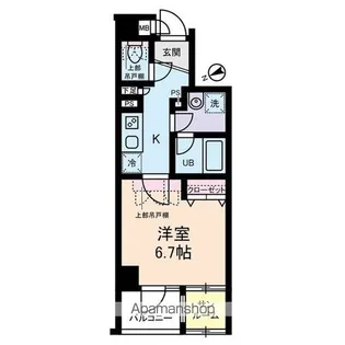 ブライズ西荻窪【1階】の間取り