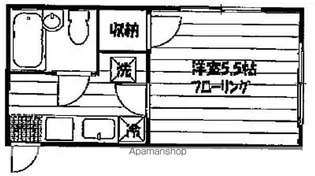 コーポチエ【1階】の間取り