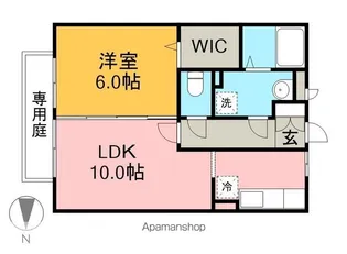 パンシオーネ【1階】の間取り
