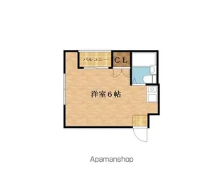 ラパンジール関目【4階】の間取り
