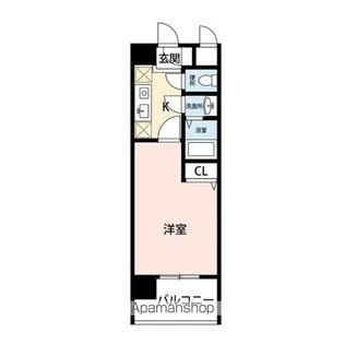 新潟県新潟市中央区川端町4丁目【マンション】の間取り