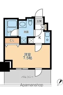 ドゥーエ幡ヶ谷【9階】の間取り