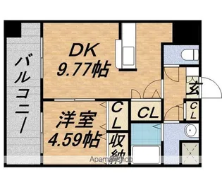 レガーロ美術館通【7階】の間取り