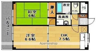 プルミエール香久池公園【4階】の間取り