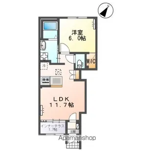 ユリシス【1階】の間取り