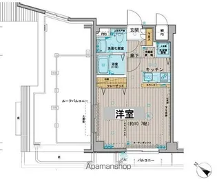 メインステージときわ台【501号室号室】の間取り