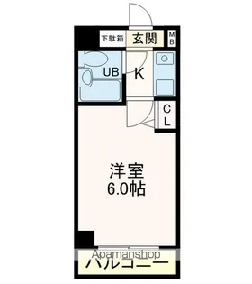 シャトレー舞浜【3階】の間取り