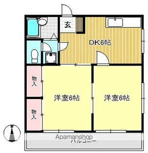 サワマンション【2階】の間取り