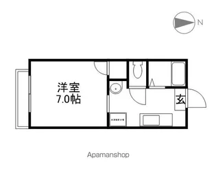 フレグランスM1【2階】の間取り