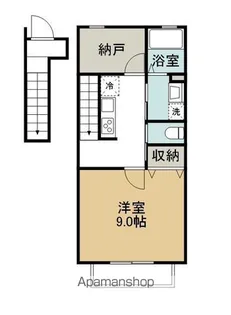 ブレイヴ ベイサイド【2階】の間取り