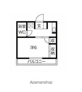 パークハイツ桜ヶ丘【2階】の間取り
