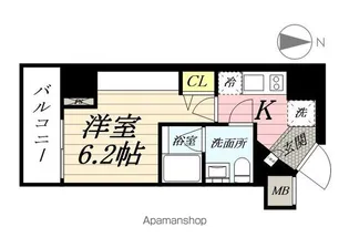 LOG横浜鶴見【5階】の間取り