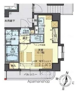 アルトゥーラ支倉【5階】の間取り