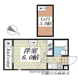 ジュネパレス八千代第21【2階】の間取り