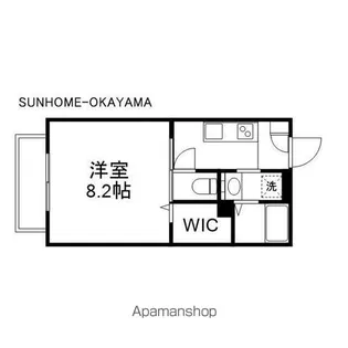 フューチャー江並【1階】の間取り