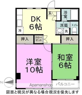 塩尻今井ビル【302号室】の間取り