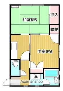 ドエル・サエキ【7号室】の間取り