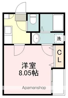 クレフラスト河原町駅南【1階】の間取り