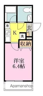 VINOSITY 勝田台【1階】の間取り