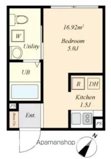 COVA HATAGAYA【1階】の間取り