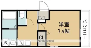 モレス・ヴィラ池田【2階】の間取り