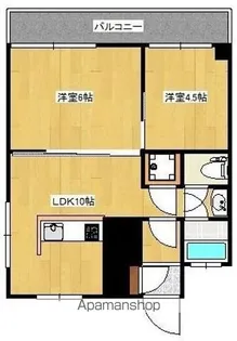 セカンドステージ【5階】の間取り