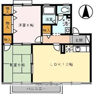 ヴィレッジコート・【2階】の間取り