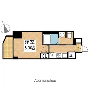 愛知県名古屋市中区千代田2丁目【マンション】の間取り