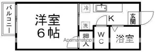 ハイネス青葉A棟【203号室】の間取り