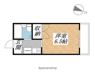 マンショングレース【503号室】の間取り