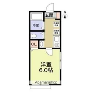 スカイビュー鷺沼【1階】の間取り