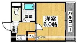 トゥリオーニ堺Ⅰ【307号室】の間取り