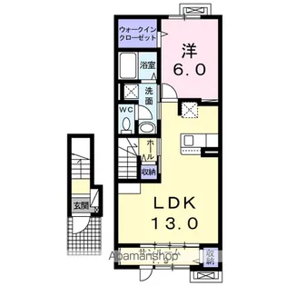 エテルノクオーレ【2階】の間取り