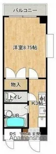ハオス.ベハーゲン【2階】の間取り
