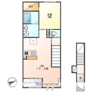 サウザンドリーフ【2階】の間取り