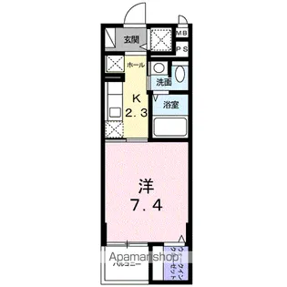 エムズアークⅠ【2階】の間取り