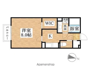 シャルマン【2階】の間取り