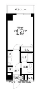 レジディア桜上水【5階】の間取り
