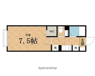 DREAM LIGHTS【203号室】の間取り