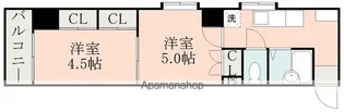ハウズ・ラフォーレ【1階】の間取り