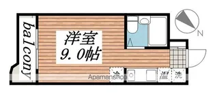 アークファースト【3階】の間取り