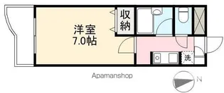 ピュアハイツ西町【4階】の間取り