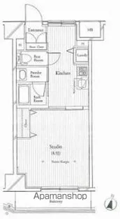 1Kの間取り画像